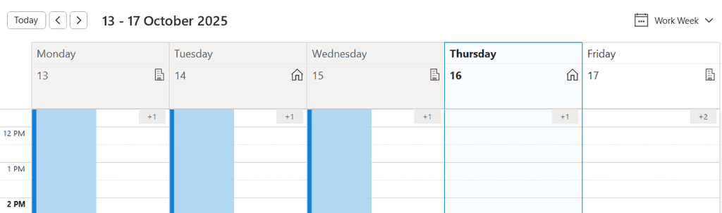 calendar location set